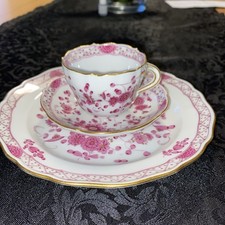 Meissen Porzellan 3-tlg. Mokka