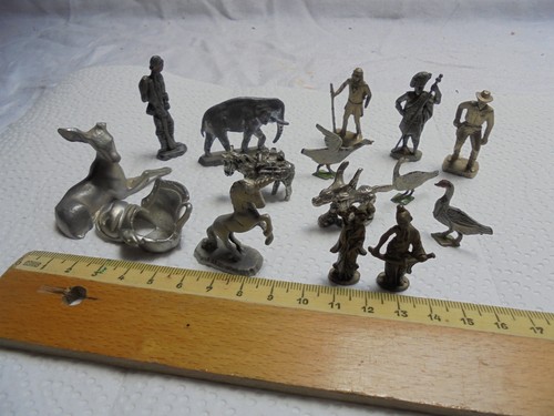 Kleines konvolut zinnfiguren - konvolut,