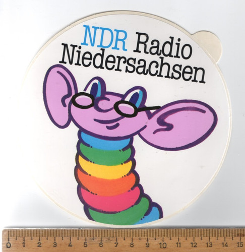 Alter aufkleber ndr radio - alter,