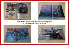Suzuki RF 600 R mit 98PS Literaturpaket - 5 komplette Zeitschriften