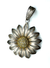 Antik Filigran Anhänger 800