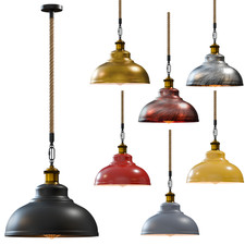 Industrial hanf pendelleuchte - industrial, hanf-pendelleuchte