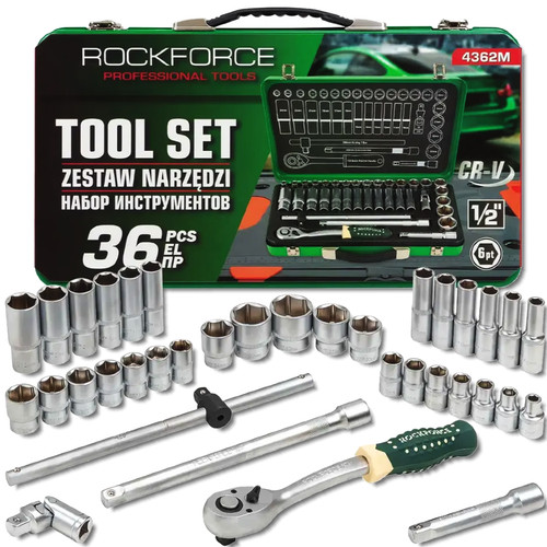 Rockforce werkzeugsatz - rockforce, 1/2"