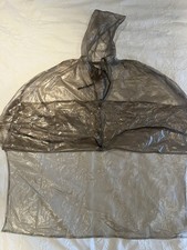 Vintage Regenponcho Regencape Regenpelerine Regenumgang PVC Retro 70er Jahre