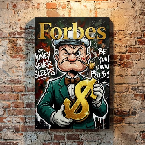 Popeye seemann wandbild - popeye,