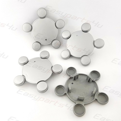 Alufelgen nabenkappen 125mm - 4x,