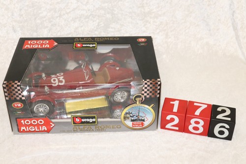 Burago alfa romeo - burago, monza