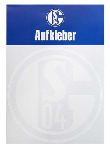 Schalke autoaufkleber - 04,