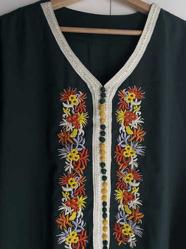 Marokkanischer kaftan grün - kaftan,