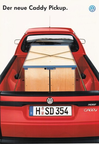 Caddy pickup neu prospekt - caddy,