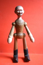 Holzgliederpuppe Clown