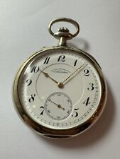 A Lange und Söhne Taschenuhr Lepine 900er Silber Selten Top Zustand 101 Gramm