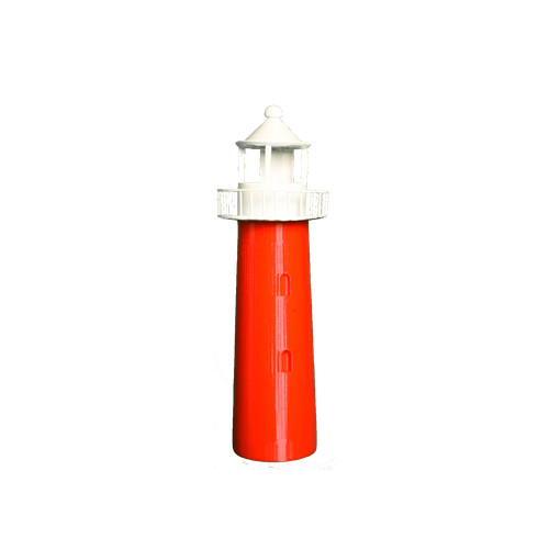 Leuchtturm spur weiss rot - leuchtturm, weiss-rot
