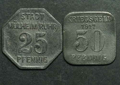 Notgeld 50 pfennig 1917 - notgeld:, 25