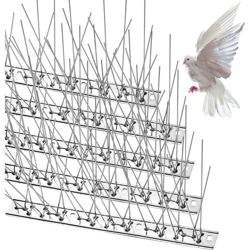 Vogelspikes edelstahl 125cm - edelstahl,