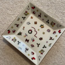 Taitü Noel 1986 Emilio Bergamin Schale Teller Gebäck