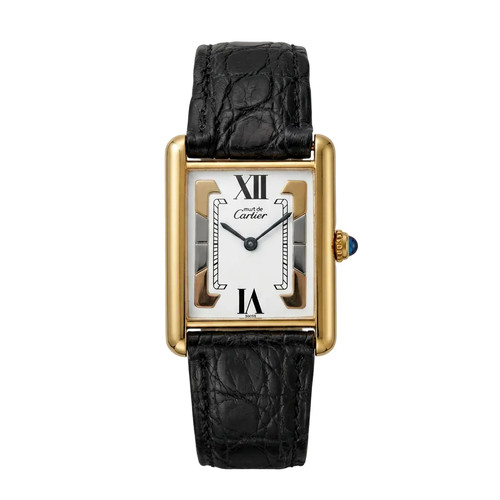 Cartier tank trinity vermeil - tank,