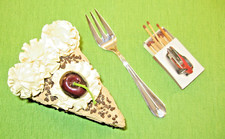 1 Kuchengabel Paloma Picasso PEARL, V u B  120g versilbert #B2107