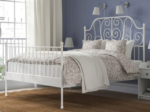 Ikea bett leirvik 140x200 - bett, cm
