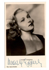 12553 - Autogrammkarte Marta Eggerth * signiert