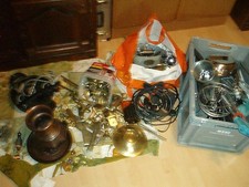 Messing/Kupfer/ Eisen/Aluminium/Gusseisen/Metall/TV Kabel. Schrott Konvolut 21kg