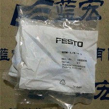 10Stück Neu Festo Armaturen QSM-1/8-4-I 153316 Schnell Versand