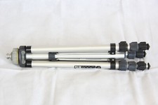 Vintage Alu Foto Stativ Slik 800G Tripod silber ohne Kopf # 8746