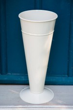 Schirmständer H: 50cm Metall verzinkt schwarz anthrazit creme Regenschirmständer