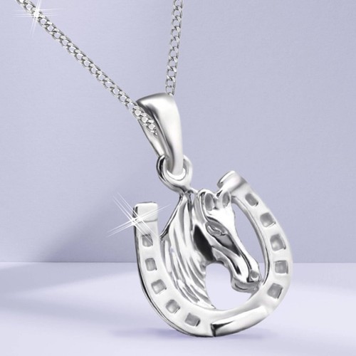 Pferd kette 925 sterling - pferd,