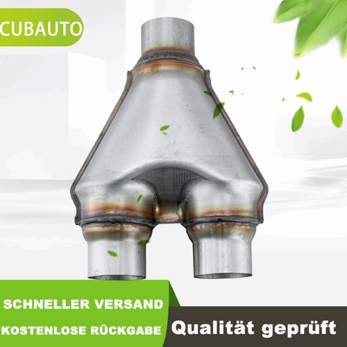 Edelstahl auspuff rohr - auspuff, y