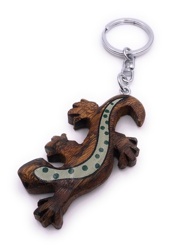 Eidechse echse gecko holz edel - eidechse,