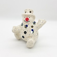 Dekofigur Schneemann Lampion