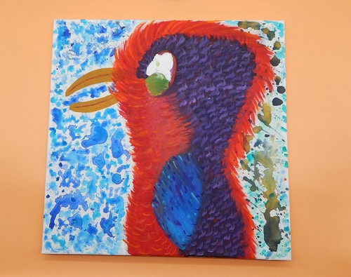 Malerei auf leinwand - auf, aquarell
