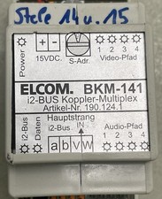 Elcom Koppler-Multiplex BKM-141 Montageelemente 1901241 Koppler-Multiplex