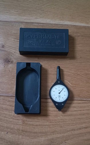 Vintage russischer kurvimeter - vintage,