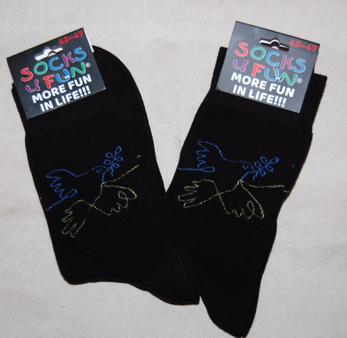 Fun socken peace - "peace, taube"
