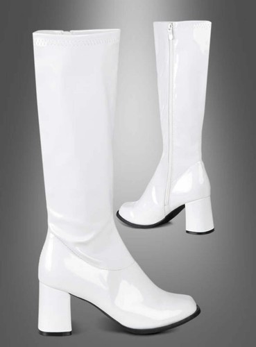 Lackstiefel weiß für - , damen