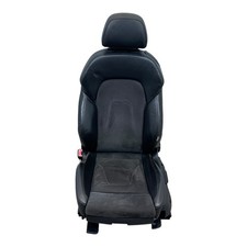 Sitz vorne links Fahrersitz Leder Alcantara Audi A5 Coupe 8T schwarz N7U / GD