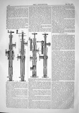 Original alter antiker Druck