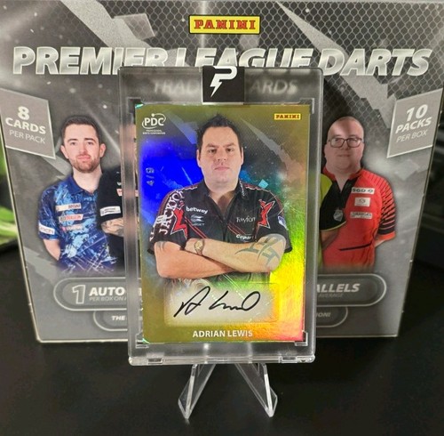 Adrian lewis auto panini - lewis, /9