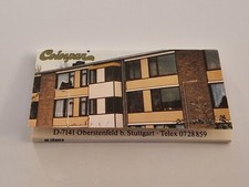 Streichholzheftchen, Werzalit - Werke, 7141 Oberstenfeld b. Stuttgart 