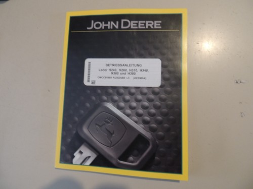 Betriebsanleitung john deere - john,