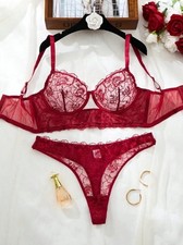 Edles BH Set-Bustier-Top im Retro/Vintage Stil Gr. 110 C    mit String