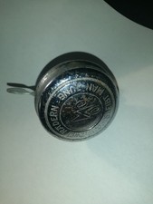 Fahrrad Klingel auf 2 Rädern bleibt man jung alt Vintage Fahrrad Moped 