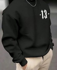 13 Herren Sweatshirt Pullover Streetwear Fashion Mode Lifestyle bis 5XL