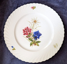 1950-er PMR JAEGER & Co BAVARIA GERMANY Präsentierteller mit Blumenmotiv mittig