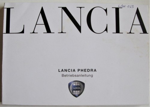 Lancia phedra car owners - car,