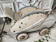 alter DDR VEB Zeitzer Kinderwägen Sport Kinderwagen mit Stoßstange Zeitz