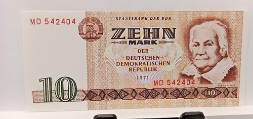 Ddr mark 1971 clara zetkin - 10,