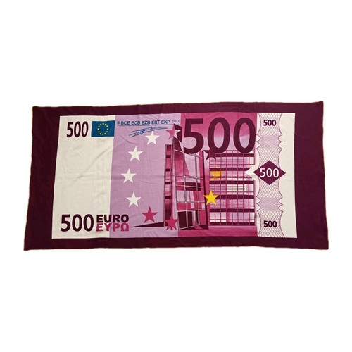 Badetuch motiv 500 euro - badetuch,